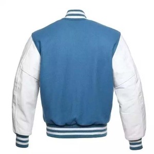 Custom Long Sleeve <b>Men's</b> Baseball Varisty Jacket <b>Men</b> Plain Blank jacket for <b>men</b>, patchwork High Quality Wholesale Price - Product Image 3