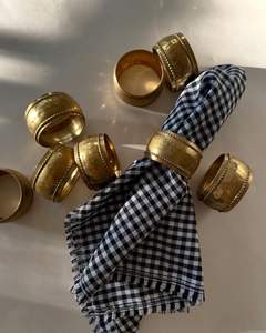 Anillo de Servilleta de Metal de Decoración Moderna que Mejora la Experiencia Gastronómica con un Estilo Sofisticado - Product Image 6