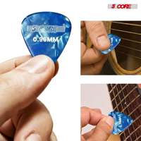 5 plectres de guitare en celluloid, 12 pièces, légers, moyens, lourds, extra lourds, pour guitares acoustiques et électriques