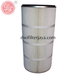 เครื่องกรองฝุ่นอุตสาหกรรม HEPA สำหรับเครื่องอัดอากาศ ขนาด 5 ไมครอน แบบจีบ - Product Image 2