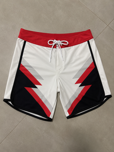 Custom Geometric Print <b>Men</b> Surf Board Shorts Quick Dry Swim <b>Trunks</b> Sublimation Printed Beach Water Sports Shorts OEM ODM Service - Product Image 6