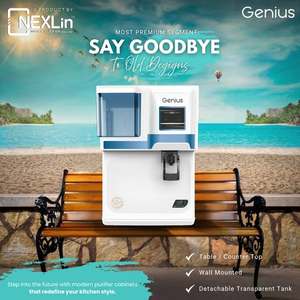 Sistema Purificador de Agua GENIUS WHITEBLUE con Tecnología RO, UV, UF, Cobre, Zinc, Alcalina y TDS, Purificador de Agua 100% de Plástico de Grado Alimenticio - Product Image 2