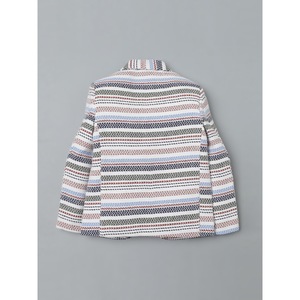 เสื้อเบลเซอร์สำหรับเด็กผู้ชายลายทางหลายเส้น - Product Image 2