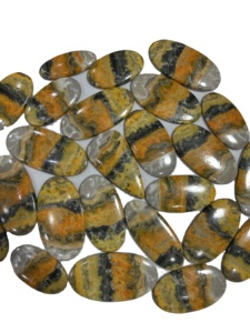 Pierres précieuses en vrac de qualité AAA + Grade Bumble Bee Jasper Bijoux de pierres précieuses naturelles de qualité incroyable au prix de gros - Product Image 2