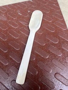 Cuillère en os de buffle naturel poli à la main de 5 mm d'épaisseur, vaisselle de luxe, coffrets cadeaux, utilisation hôtelière - Durable et écologique - Product Image 6