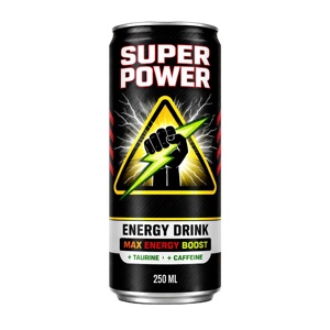 Bebidas Energéticas Personalizadas al por Mayor, 250 ml, Sabor Dulce, Envase en Lata Negra, Listas para Beber, Certificación HACCP, 10 Brix - Product Image 4