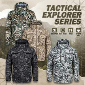 OEM/ODM Hoge Kwaliteit Comfortabele Veelzijdige Stijlvolle Camo Waterafstotende 3-in-1 Waterdichte Jas/Jack Hiking Unisex voor Jagen - Product Image 1