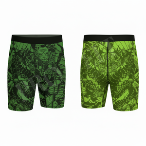 Outdoor Apparel Whole Sale Cheap Price Sublimation Design Training Fitness Running Customized Logo Quick Dry Compression Shorts - Product Image 3