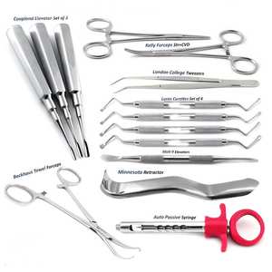 Juego de Instrumentos Quirúrgicos Dentales Manuales de Acero Inoxidable Astrin, Kit de Extracción Dental de Grado Quirúrgico para Cirugía Oral MOL - Product Image 4