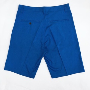 Short bleu marine en coton tissé pour homme, pantalon et short d'été, matériaux simples, nouvelle collection printemps-automne - Product Image 2
