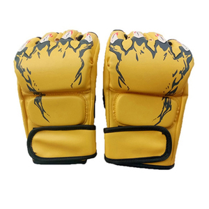 Guantes de Entrenamiento de MMA Personalizables de Alta Calidad, Cuero PU Transpirable, Secado Rápido, Ligeros y Duraderos para Hombres y Mujeres - Product Image 3