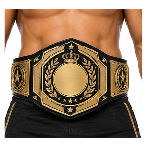 Ceinture de championnat personnalisée Royal Vanguard pour la lutte, la boxe, le MMA, plaques métalliques, logo personnalisé, OEM, vente en gros, usine TRX-WS042 50mm - Product Image 1