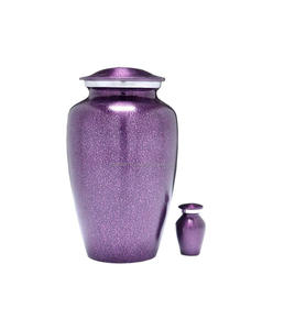 Urne souvenir en aluminium pour cendres mini conteneur funéraire urnes décoratives restes humains option de stockage de mémoire personnelle - Product Image 1