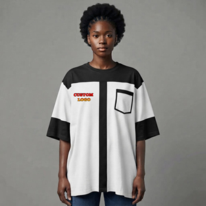 Camiseta de Mujer Personalizada OEM, Verano, Moda Casual, 100% Algodón, Corte Regular, Manga Corta, Estilo Hip Hop, Transpirable, Ecológica, de Secado Rápido - Product Image 1