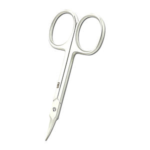 Ciseaux à cuticules en acier à haute teneur en carbone, ciseaux professionnels à pointe courbée, coupe-ongles à lame tranchante, ciseaux de manucure de 9,5 cm - Product Image 2