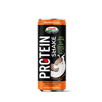 Boisson protéinée au meilleur goût, prête à boire, saveur vanille, canette en aluminium de 330 ml, HALAL, qualité supérieure, fabricant de boissons vietnamien