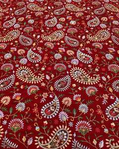 African Sequin Lace Fabric Beaded Embroidery Mesh Fabric Party Wear Wedding Dress Fabric Wholesale - Product Image 6