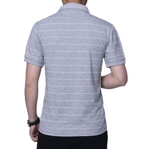 Equipo, fitness Nuevo logotipo de marca personalizado Imprimir Color sólido Polo de golf en blanco Camiseta para hombres de negocios Secado rápido Transpirable Liso OEM - Product Image 3