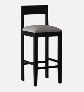 PU Leather <b>Adjustable</b> Bar <b>Stool</b> Scratch Resistant Ebony Color Counter <b>Height</b> Kitchen Bar Furniture Handcrafted Dura Contemporary - Product Image 1