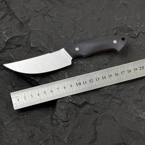 Cuchillo de Supervivencia para Camping de Alta Dureza, Mango G10, Funda K, Acero Inoxidable, para Uso Doméstico, Venta Directa de Fábrica - Product Image 6