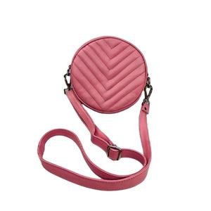Bolso Bandolera Cruzado de Cuero Genuino para Mujer con Cierre de Cremallera Único y Correa Ajustable Desmontable - Product Image 1