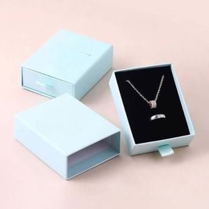 Vietnam Manufacturer Bespoke Sliding <b>Drawer</b> Presentation <b>Box</b> Custom Brand Printed High GSM Luxury <b>Jewelry</b> Gift Packaging - Product Image 6