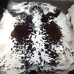 Selected Genuine Leather Cowhide Rug for Soft <b>Nursery</b> Carpet Real Leather Kids Play Area Rug Pet Bedding Hand Finished Floor Pad - Product Image 4