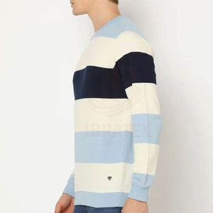 Pull à col rond personnalisé avec logo, sweat-shirts pour hommes en tricot de haute qualité, créez votre propre logo, matière 100% coton, sweat-shirts pour hommes - Product Image 2