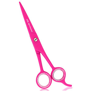 Ciseaux de coiffure roses en acier inoxydable japonais pour salon de coiffure, 6,5 pouces - Product Image 1