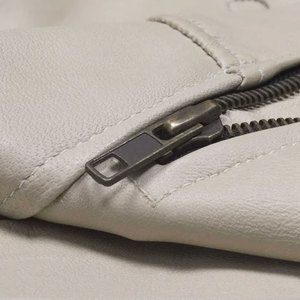 Veste en cuir pour homme de qualité supérieure, personnalisée, en cuir véritable, pour l'hiver, fabrication OEM, meilleur design, 100% cuir original - Product Image 5