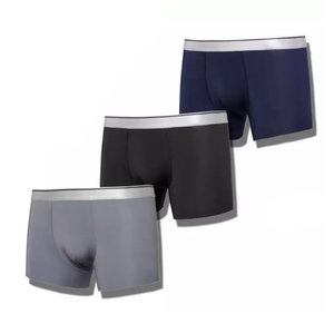 Boxer confortable en coton pour homme avec design sans couture en cool fabriqué au Vietnam - Product Image 4