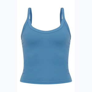 Soutien-gorge de sport pour femme, bretelles larges, haut court athlétique, vêtements de fitness et de gym, design personnalisé, fournisseur en gros OEM ODM - Product Image 1