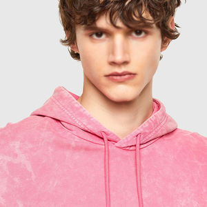 Hoodies pour hommes les plus vendus pour l'hiver, design délavé et vieilli, grandes tailles, basiques unis en mélange de coton - Product Image 4