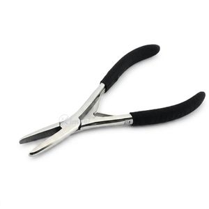 <b>Long</b> <b>Nose</b> Hair Extension Pliers Stainless Steel Precision Installation Tool for Professional Hair Extension Applications - Product Image 1