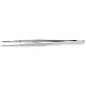 Pince bipolaire électrique en titane, instrument chirurgical à pointe incurvée avec connecteur - Product Image 4