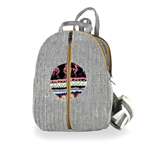 Hemp Cotton <b>Student</b> <b>Backpack</b> - Product Image 2