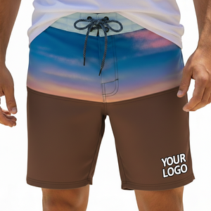 กางเกงชายหาดและกางเกงว่ายน้ำลำลองขายส่งสำหรับผู้ชาย - กางเกงบอร์ดกีฬากลางแจ้งหลากหลายสไตล์ กันน้ำ แห้งเร็ว - Product Image 1
