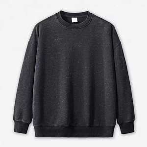 เสื้อผ้าผู้ชาย เสื้อกีฬา เสื้อสเวตเชิ้ตผู้ชาย เสื้อพูลโอเวอร์ สกรีนโลโก้ได้ สำหรับวิ่ง เสื้อสเวตเชิ้ตเรียบๆ ไม่มีลาย ปี 2026 - Product Image 3