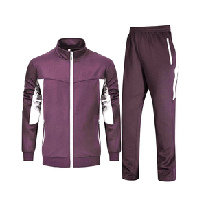 Ensemble de survêtement 2 pièces pour homme, veste de sport à fermeture éclair intégrale et pantalon de compression, vêtements de fitness et de yoga, survêtement de printemps - Product Image 5