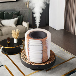 Quemador de incienso de madera y resina ROYAL ARTISANS con caja para Oud, elegante incensario de carbón para decoración del hogar - Product Image 5