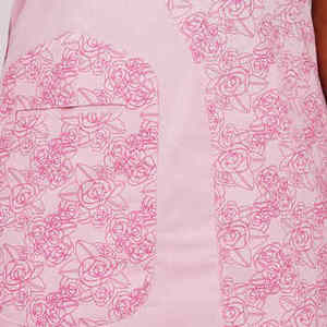Uniforme Médico Estampado Rosa, Ropa de Trabajo de Enfermería, Conjunto de Dos Piezas, Túnica y Pantalones de Hospital, Personalizado OEM - Product Image 6