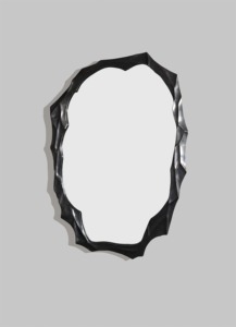Contemporary <b>Brass</b> <b>Mirror</b> With Abstract Loop Design Wall Decor New Arrival At Lowest Cost - Product Image 2