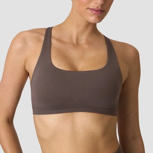Sapdnex – Vêtement de sport et de yoga à haute élasticité avec bretelles croisées au dos, coussinets amovibles, coupe ajustée, anti-transpiration, pour l'entraînement en extérieur - Product Image 1