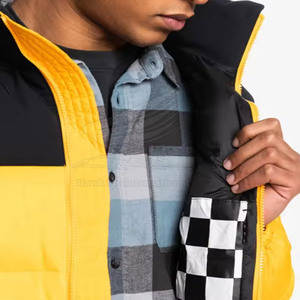 Meilleur prix, veste d'hiver pour homme 100% coton de haute qualité, logo personnalisé, marque privée, service OEM - Product Image 4