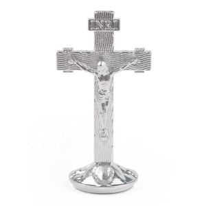 Metal Made Bishop's Blessing Crucifix Eco-friendly Customizable Custom Color Offset Printing Christian Catholic Church Crucifix - Product Image 3