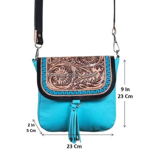 Nouveau sac femmes 2025 sacs à main en cuir repoussé à la main unique épaule à la mode femmes sac à bandoulière en cuir véritable sac à main en gros - Product Image 2