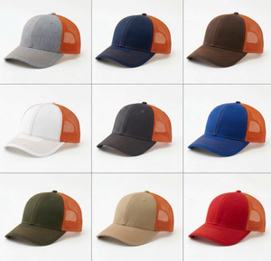 Casquette trucker structurée en maille polyester à 6 panneaux pour hommes et femmes, chapeau de pêche à visière incurvée, style vietnamien - Product Image 5