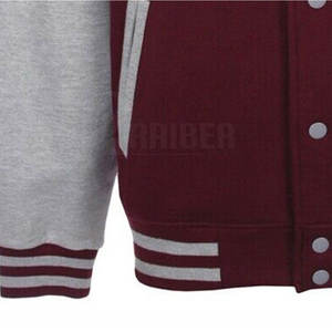 Chaqueta Varsity Retro para Hombre, Ofrece un Uso Cómodo y un Diseño Tradicional de Chaqueta Universitaria - Product Image 3