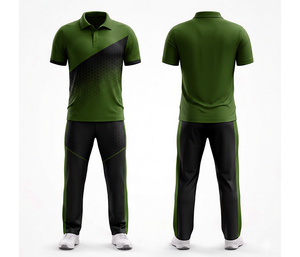 Premium Quality Sublimated <b>Cricket</b> Jersey and Pants| Men Women Youth <b>Cricket</b> Wears Polo Shirt and Trouser Full Team - Product Image 3
