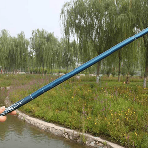 Canna da Pesca in Fibra di Vetro ad Azione Rapida 270cm/106.29 pollici per Pesca a Mosca e a Fondo, Canna da Surf Portatile a Sezioni Corte - Product Image 1